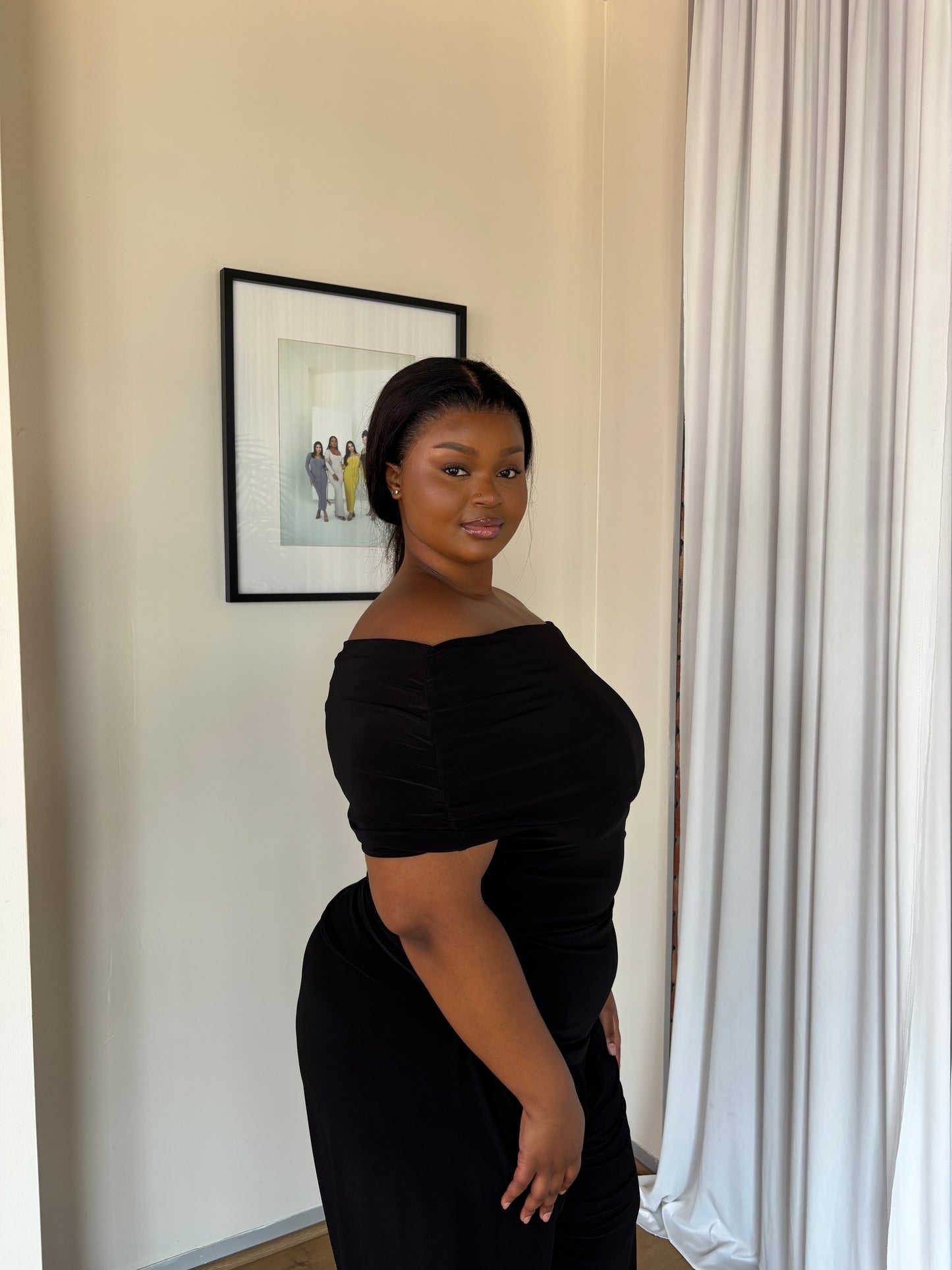 XL | Black Off Shoulder Top