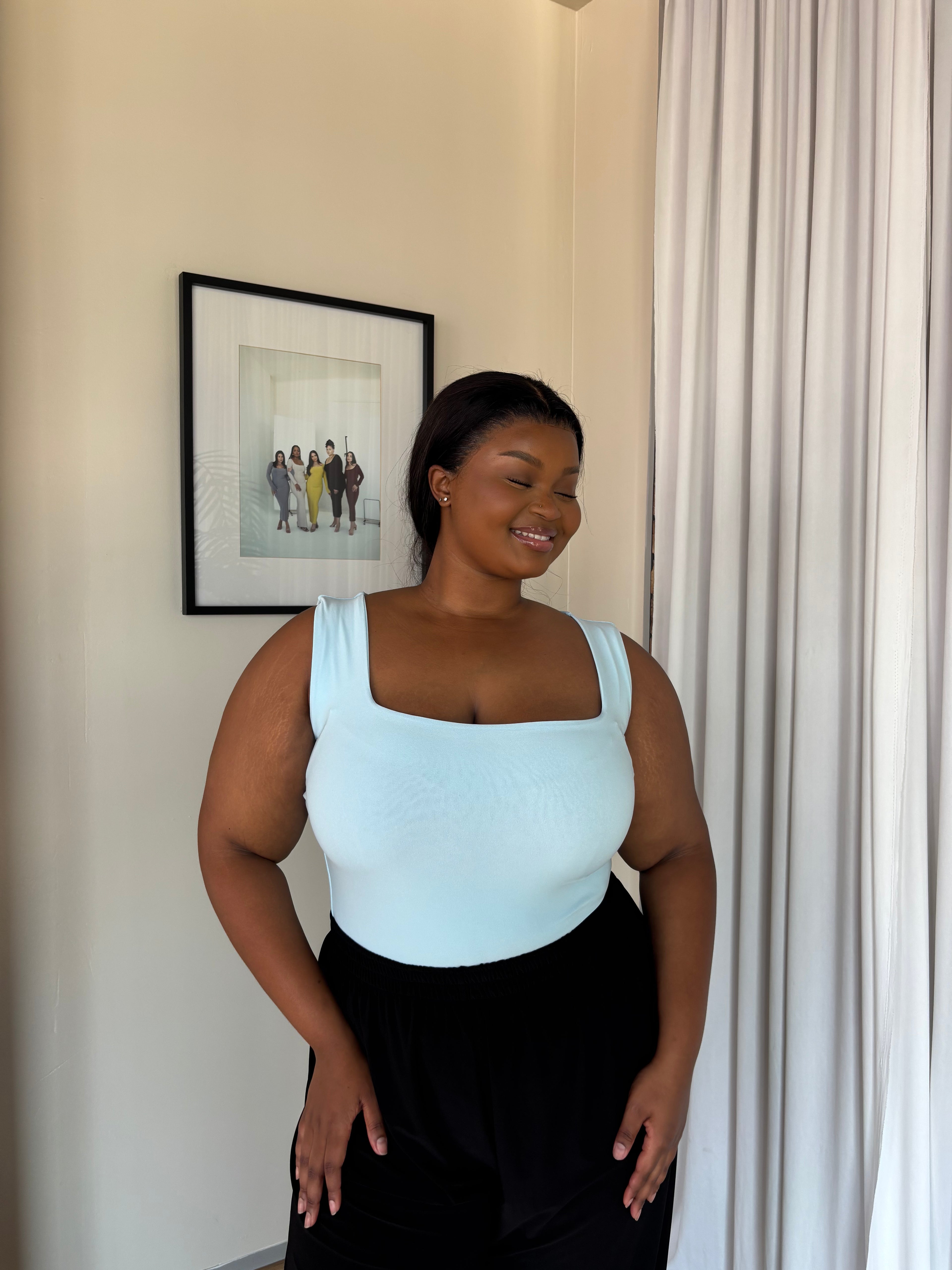 XL | Baby Blue Easy Tank Top