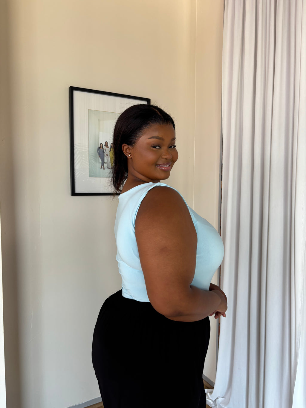 XL | Baby Blue Easy Tank Top