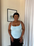 XL | Baby Blue Snatched & Sculpted Vest
