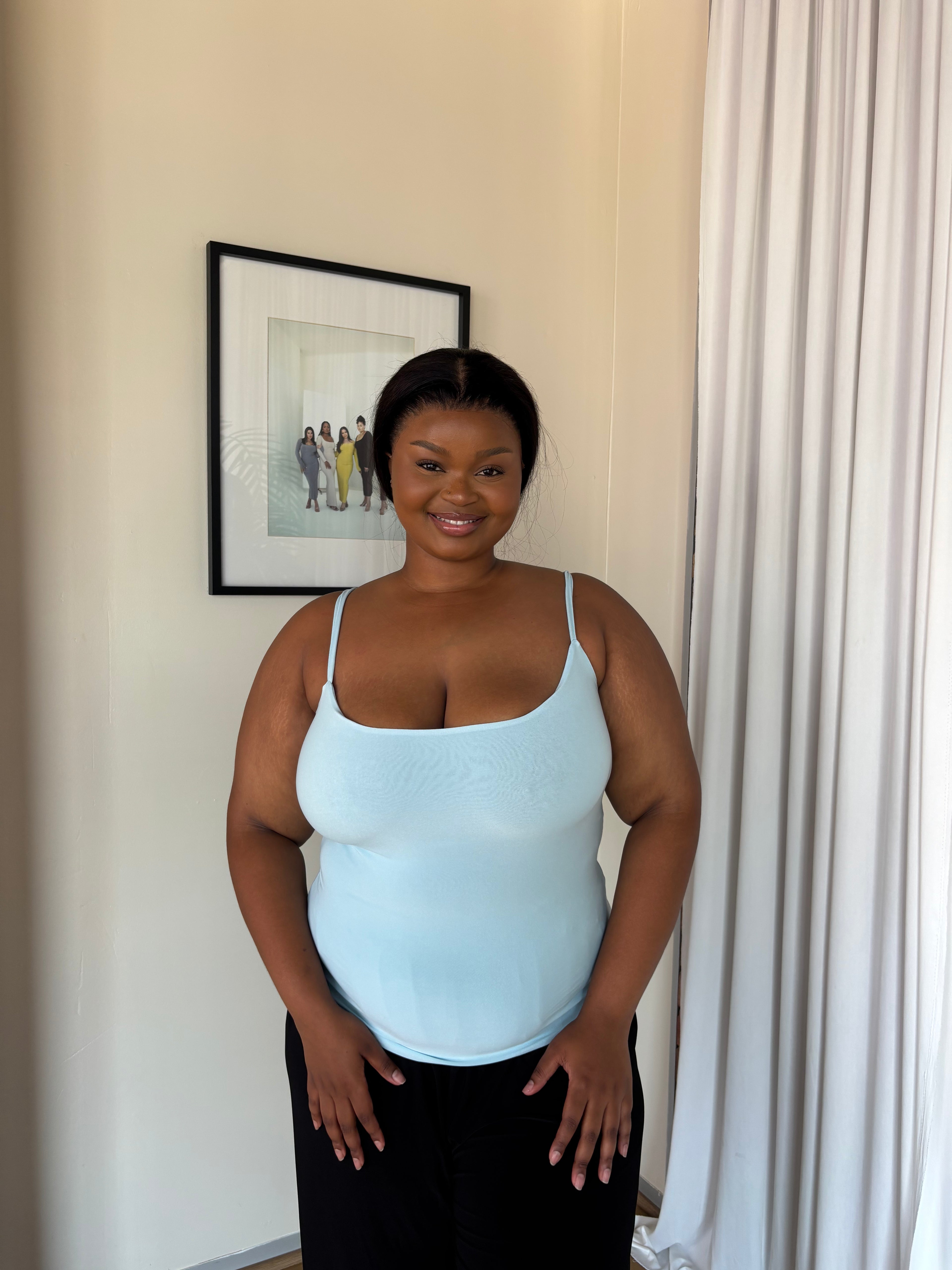 XL | Baby Blue Snatched & Sculpted Vest