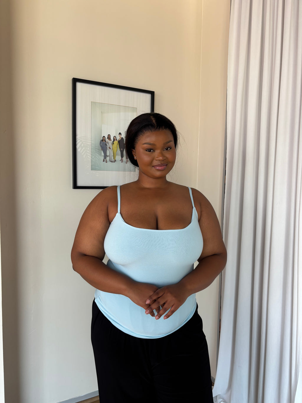XL | Baby Blue Snatched & Sculpted Vest
