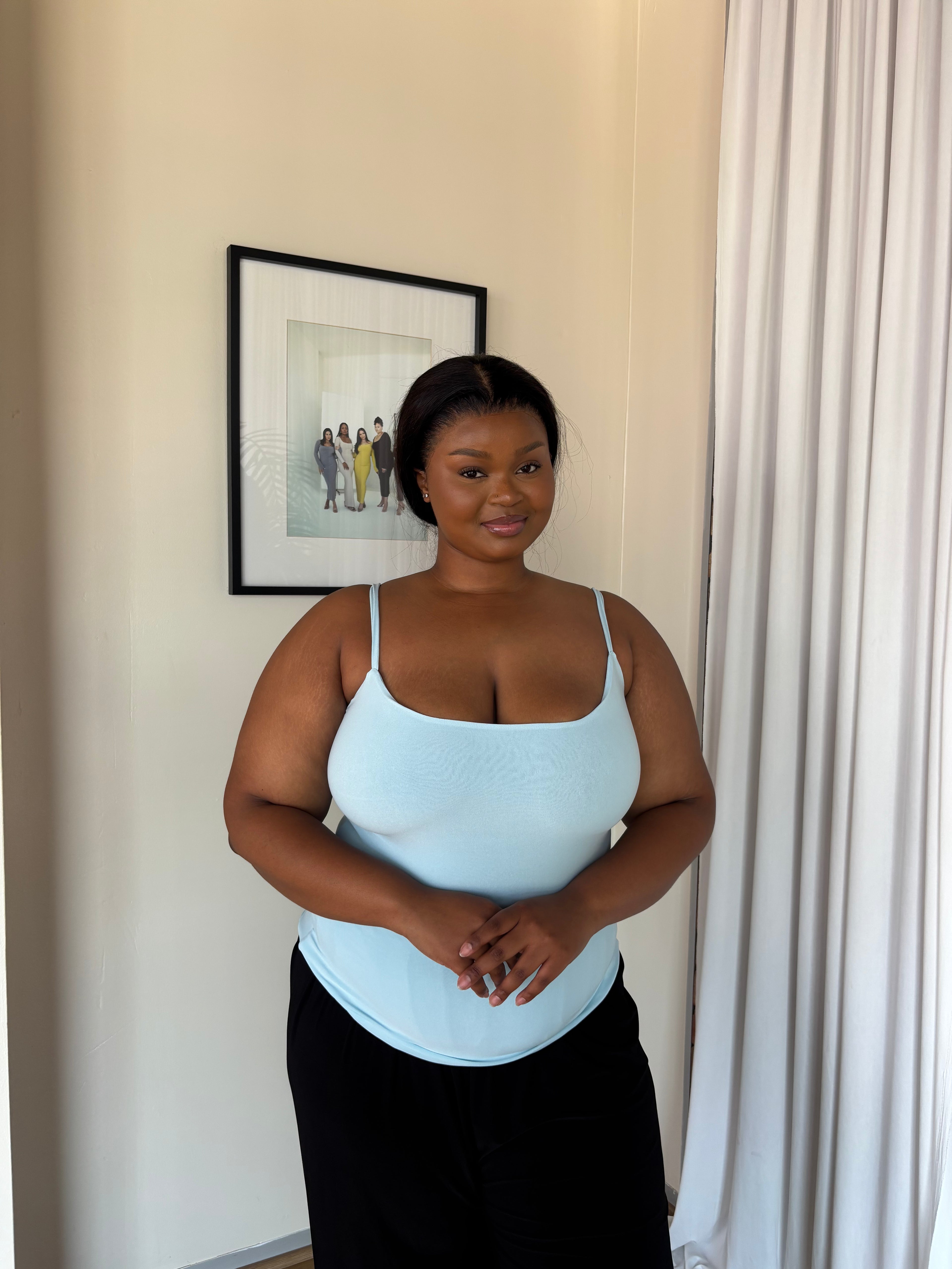 XL | Baby Blue Snatched & Sculpted Vest