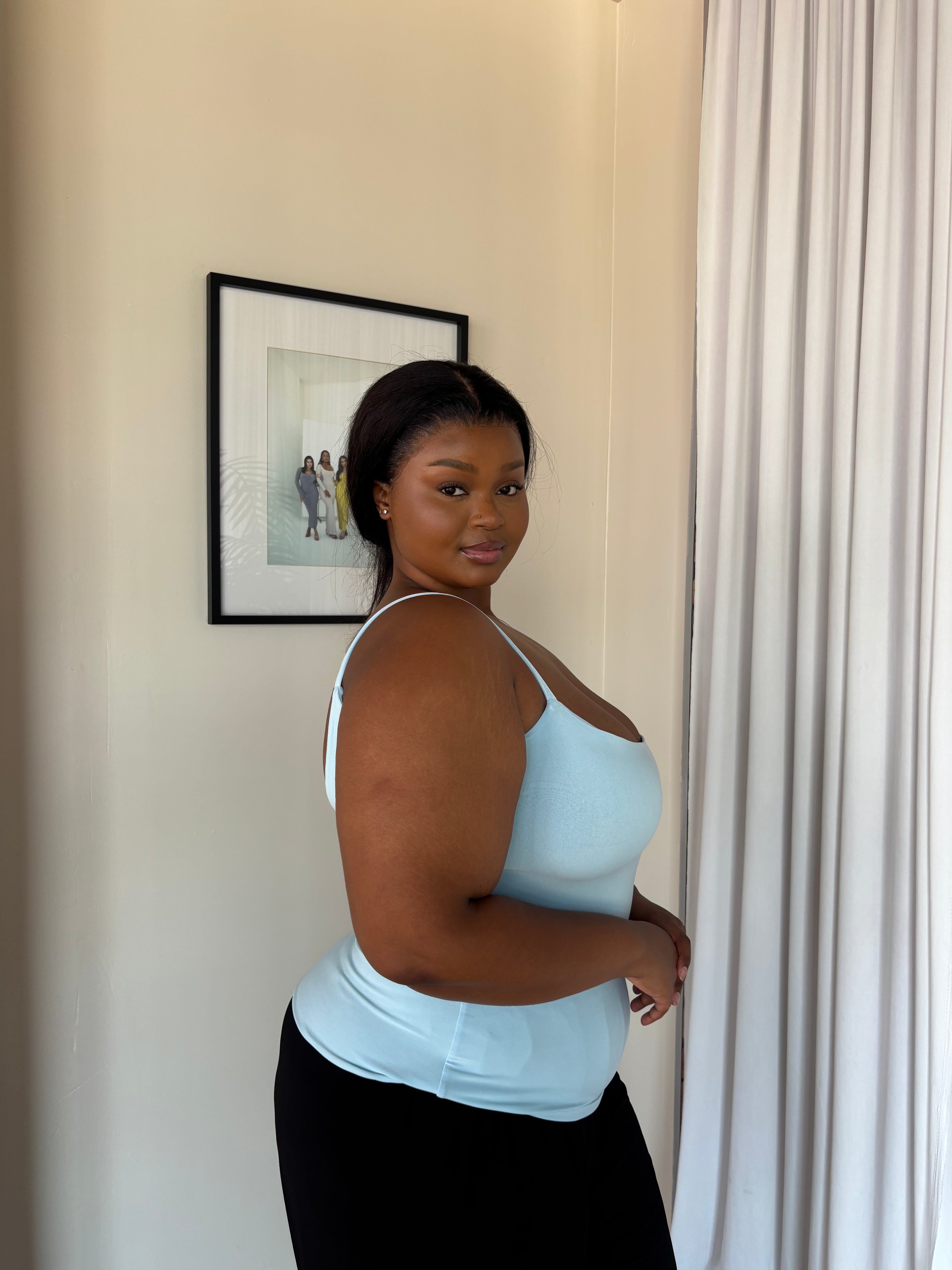 XL | Baby Blue Snatched & Sculpted Vest