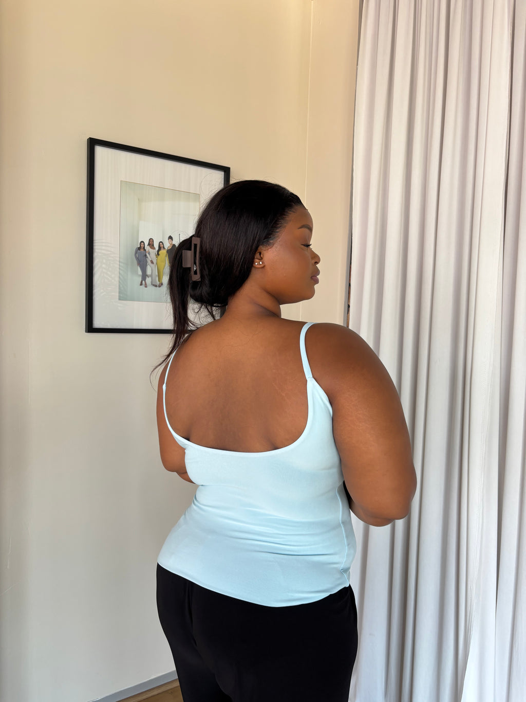 XL | Baby Blue Snatched & Sculpted Vest