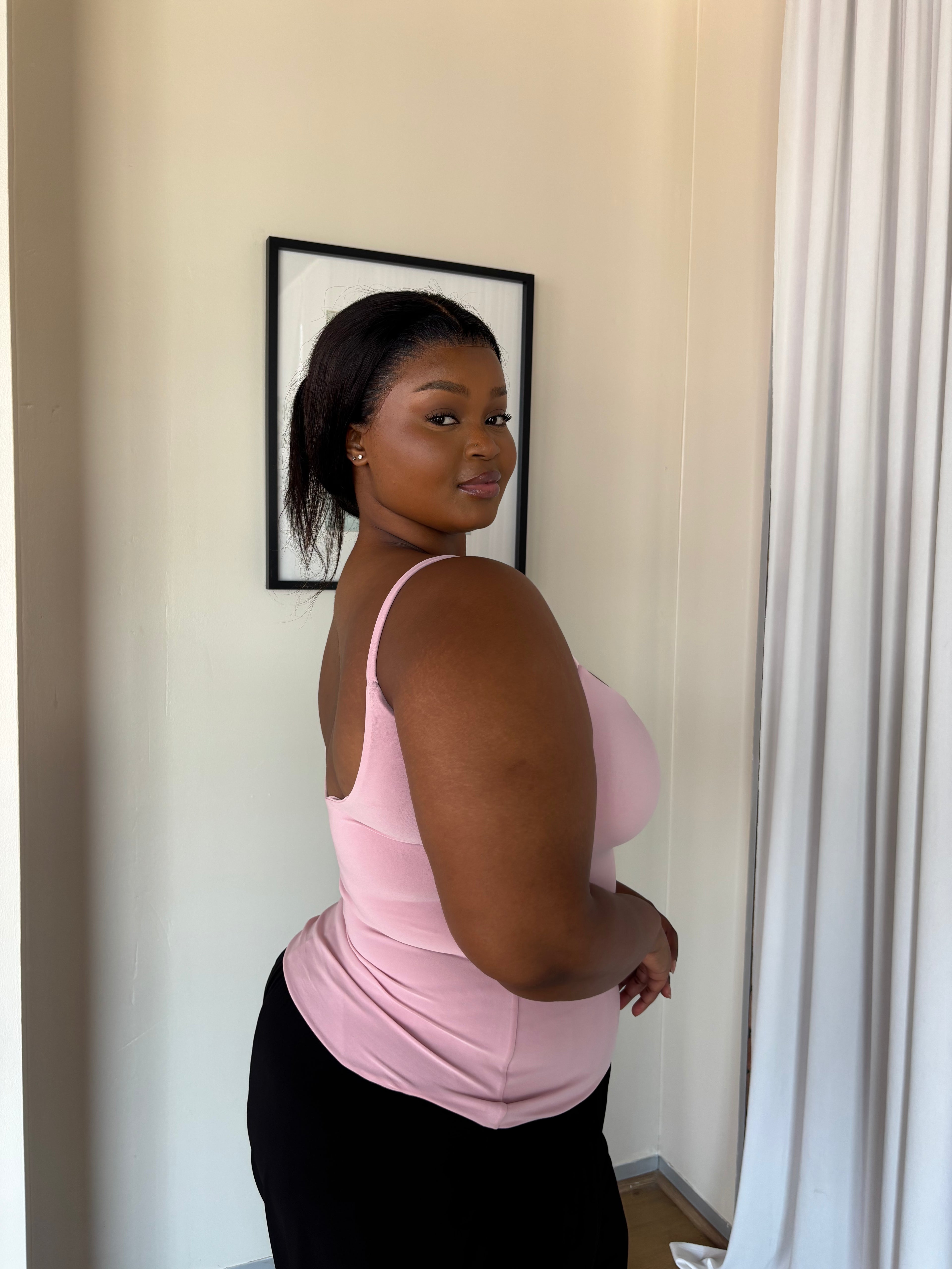M | Baby Pink Snatched & Sculpted Vest