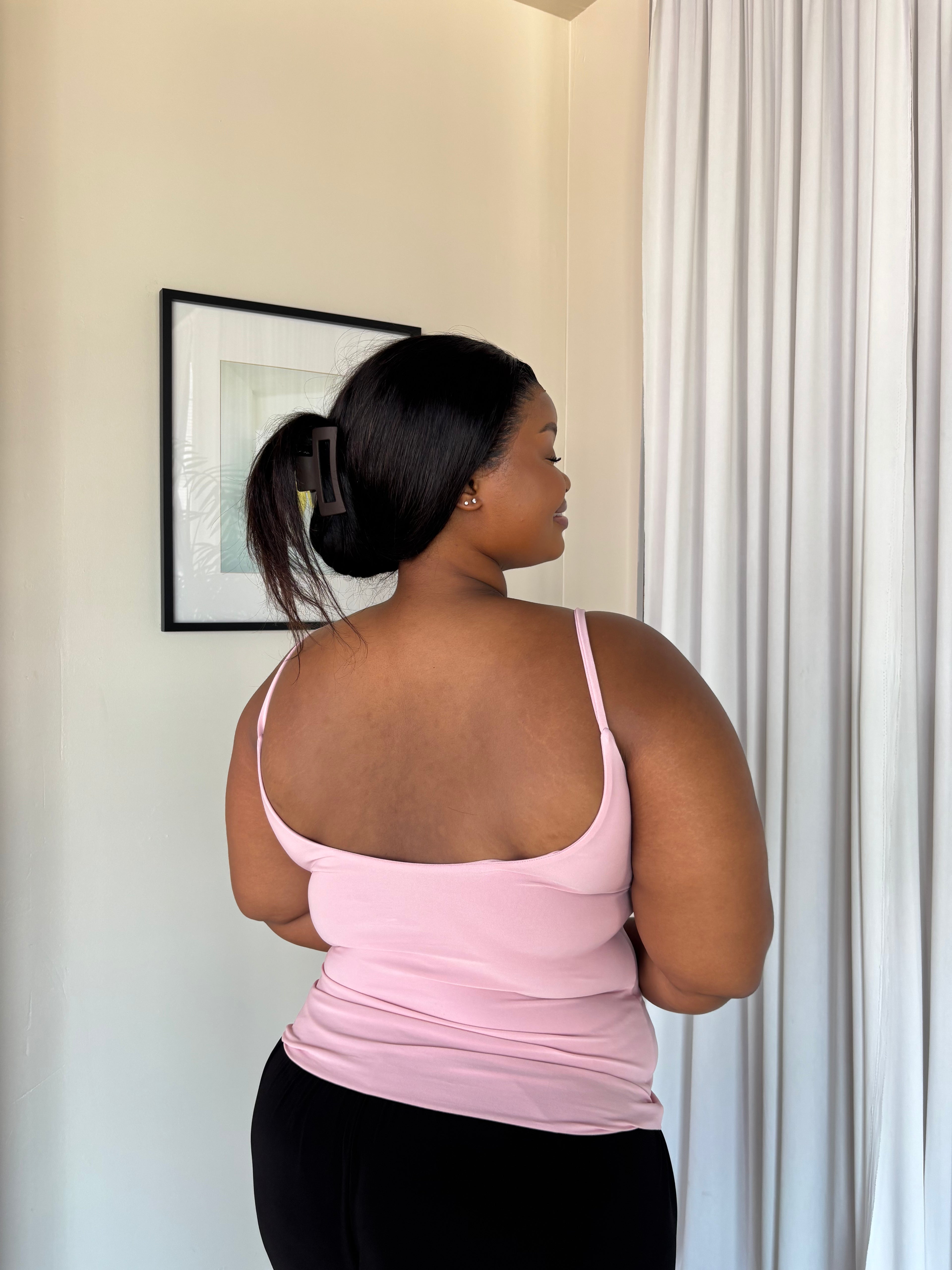M | Baby Pink Snatched & Sculpted Vest