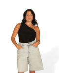 Black One Shoulder Top