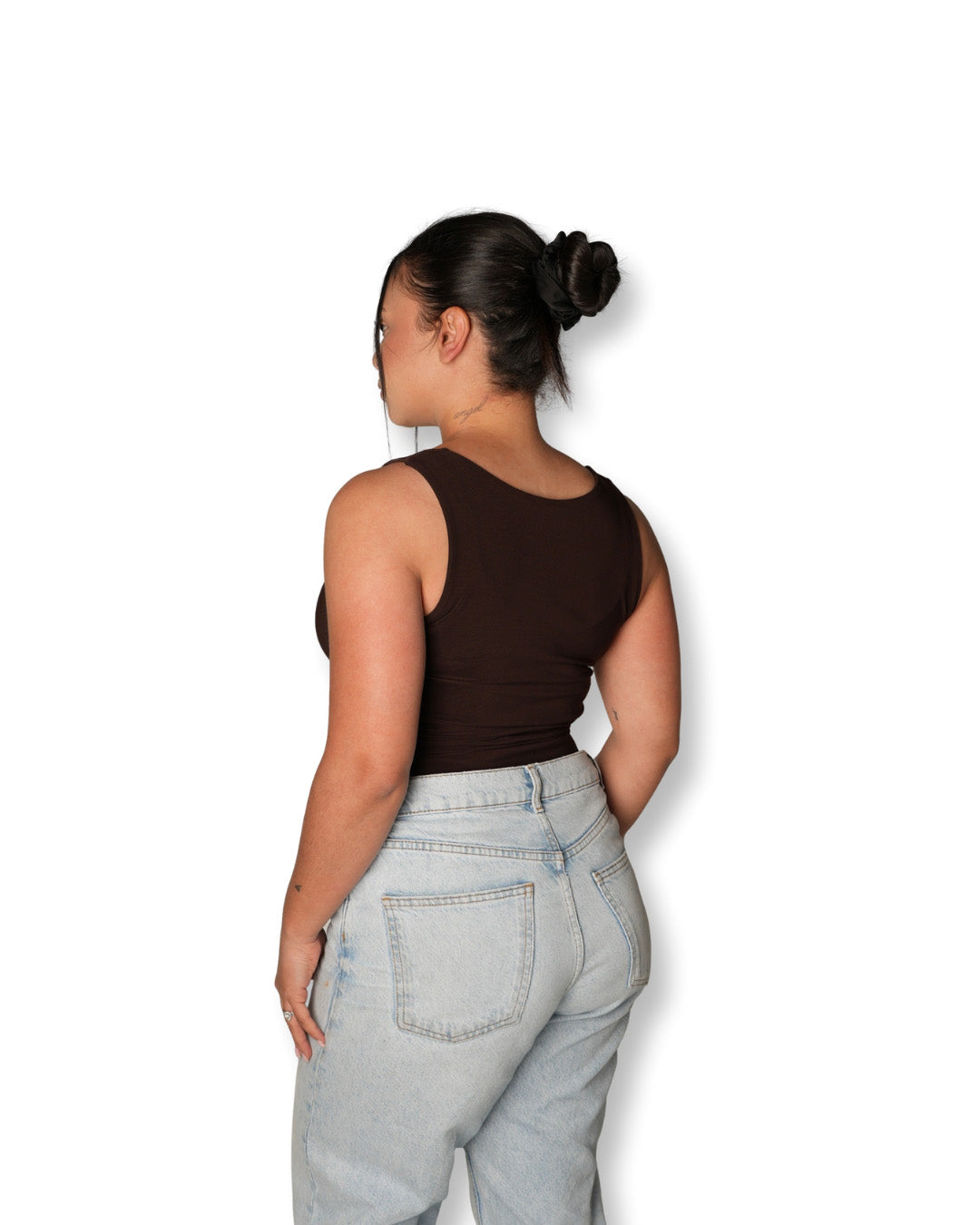 Chocolate Brown Easy Tank Top