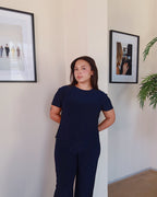 Navy Blue Relaxed Fit T-shirt