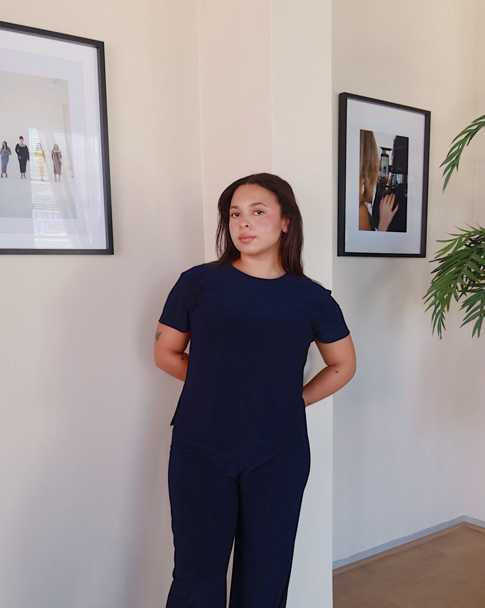 Navy Blue Relaxed Fit T-shirt