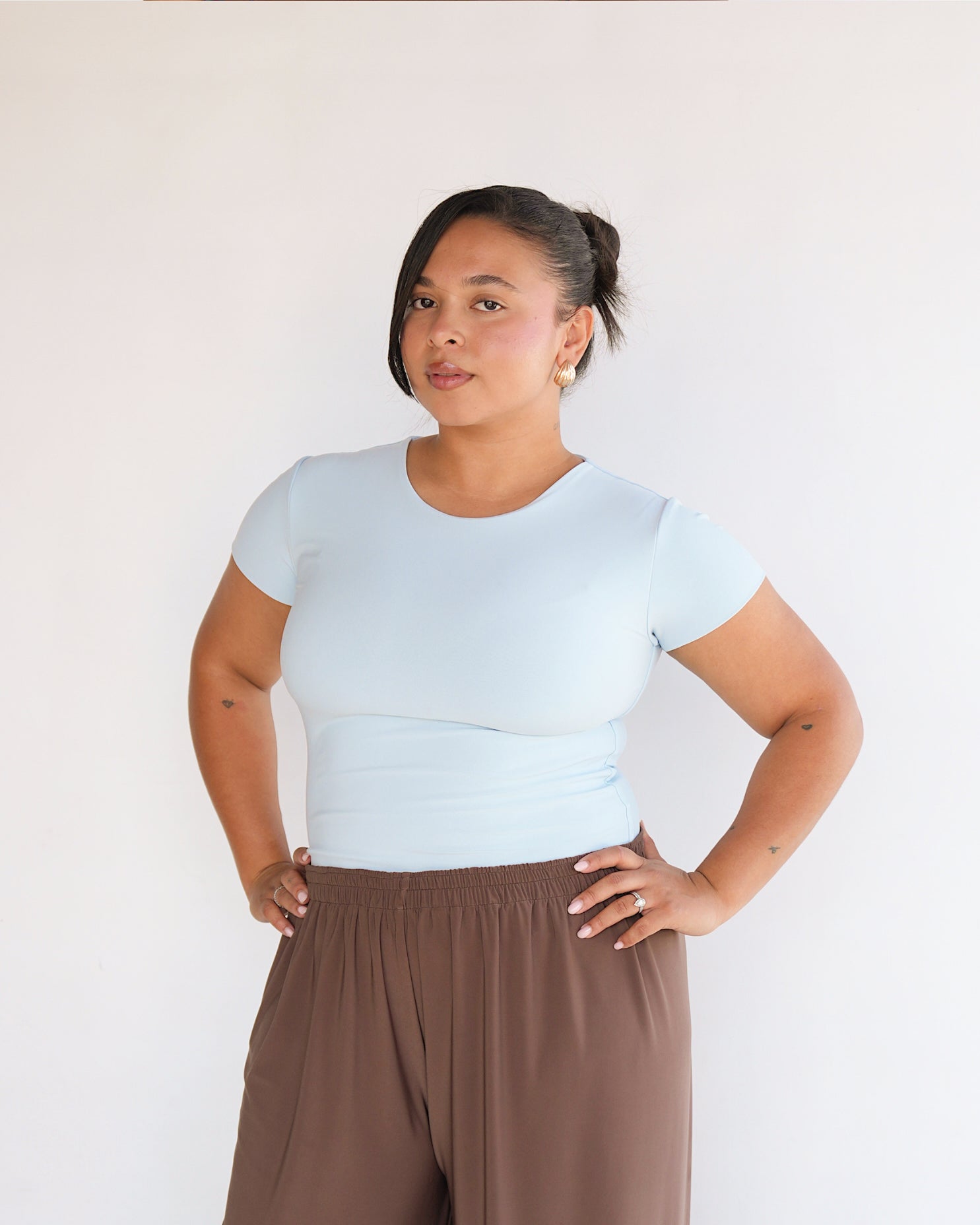 Baby Blue Basic T-shirt