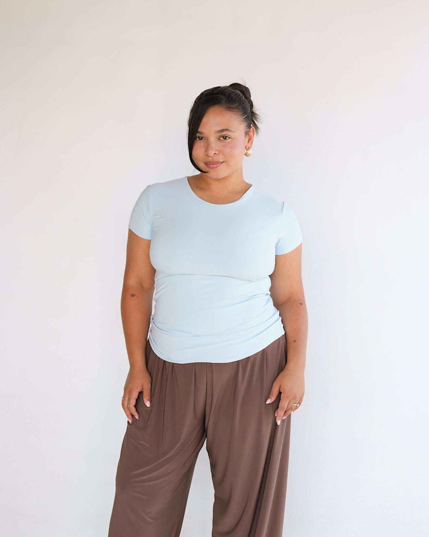 Baby Blue Basic T-shirt