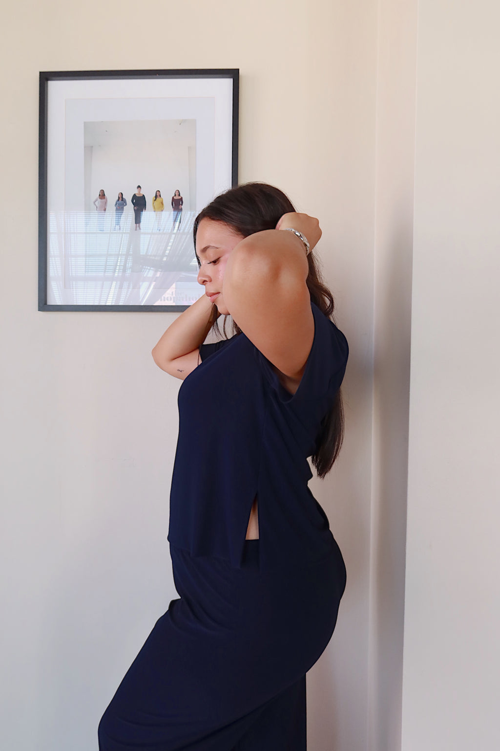 Navy Blue Relaxed Fit T-shirt