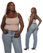 Tan Snatched & Sculpted Vest