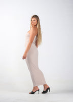 Tan Switch-Up Bodycon Dress